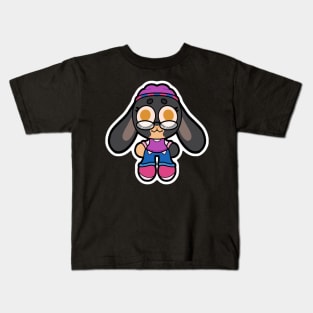 Bisexual Flag Bunny Kids T-Shirt